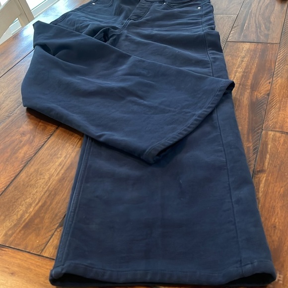CALIA Women's High Rise Kickback Wide Leg Pant Indigo Sky Blue Sz 6 - Picture 5 of 16